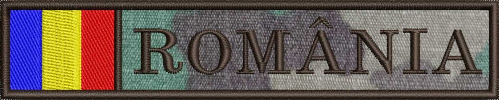 ECUSON ROMANIA TRICOLOR COMBAT FORTELE TERESTRE | ECUSON ROMANIA COMBAT MAPN